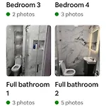 4 Cosy Bedrooms Near Airport & 7people